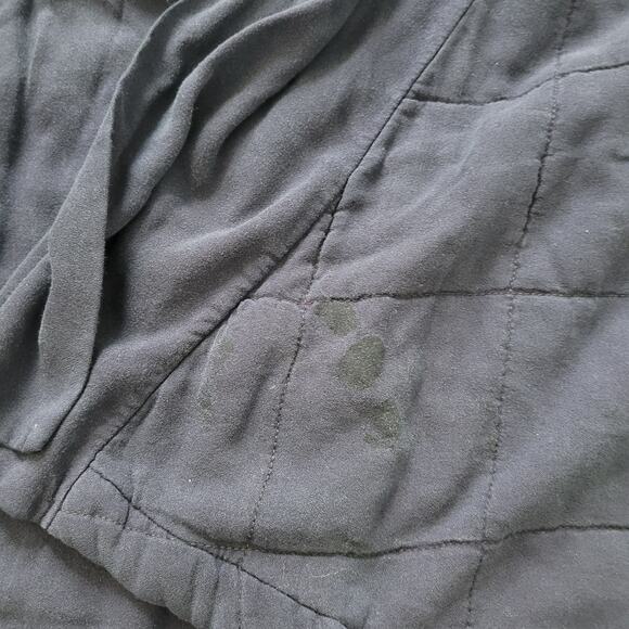 Saturday Sunday	Size	XS/S Anthropologie Quilted Kimono Jacket Navy Blue - Picture 12 of 12